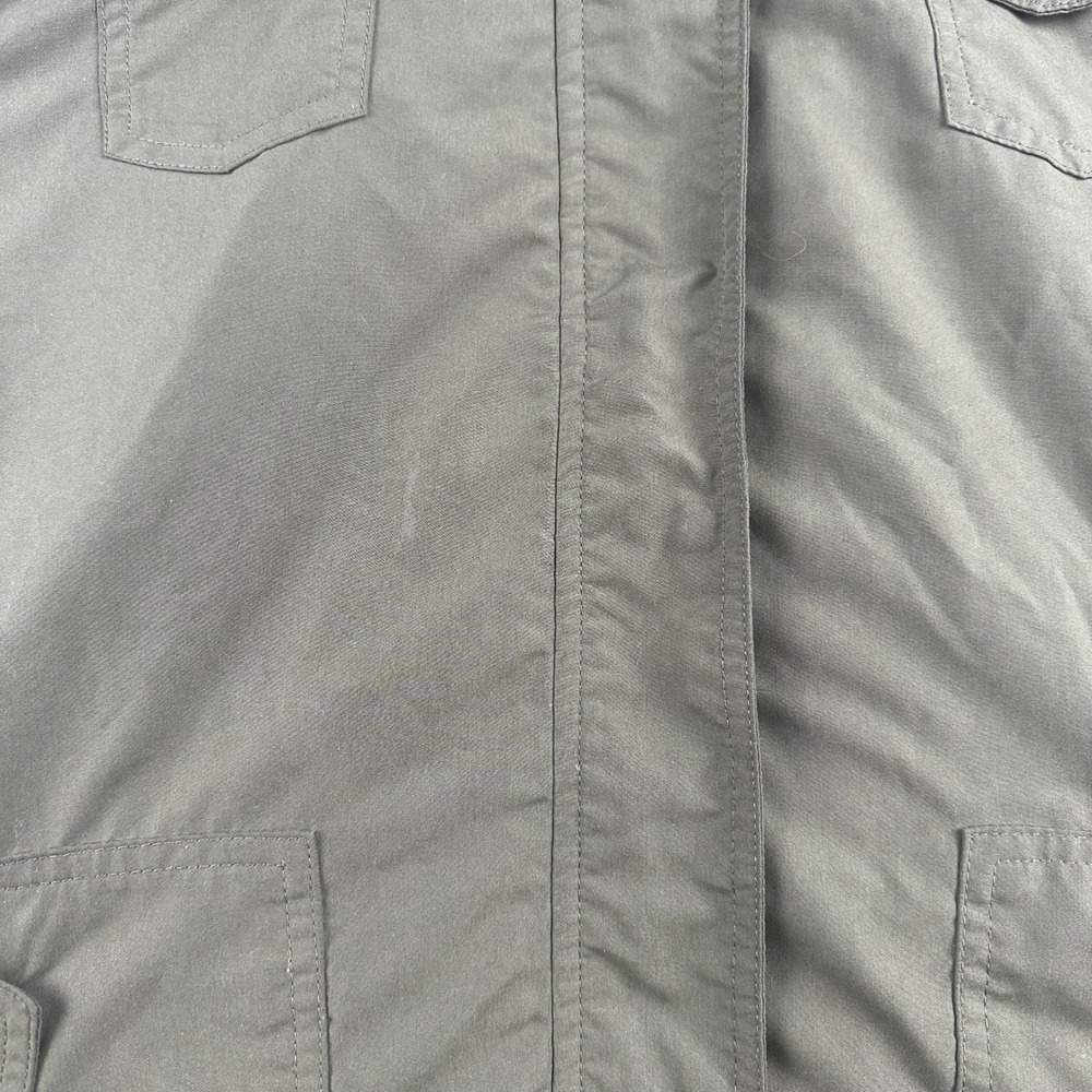 Sonoma Vest Womens XL Life Style Olive Green Sherpa Lined Hooded Utility - Picture 6 of 12